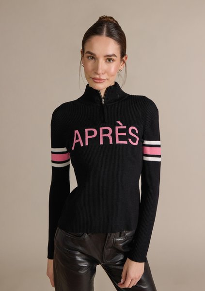 ALASHAN CASHMERE COMPANY LMF2017 APRES ZIP RIB SWTR