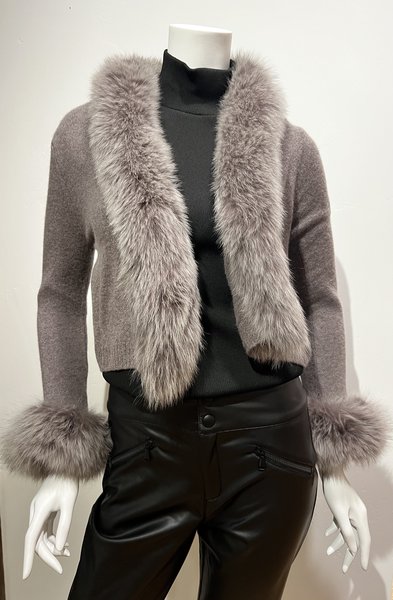 ALASHAN CASHMERE COMPANY LX1012 VICTORIA FOX CARDI