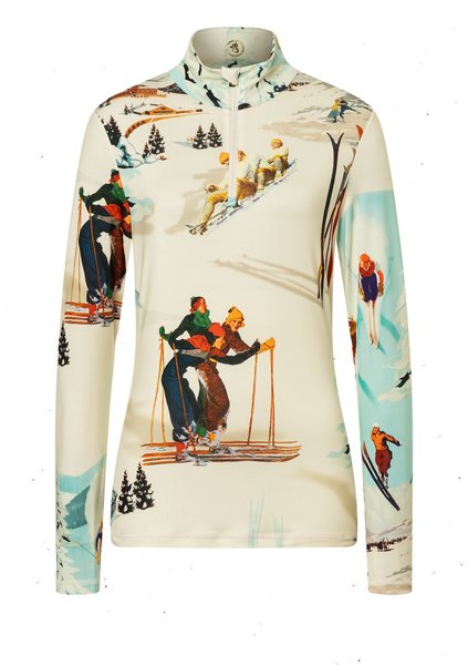 BOGNER 5177-1196 BELINE SKIER PRINT T