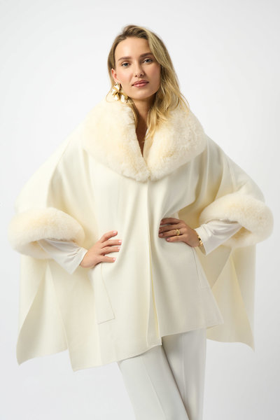 JOSEPH RIBKOFF INC 243930 FAUX FUR CAPE