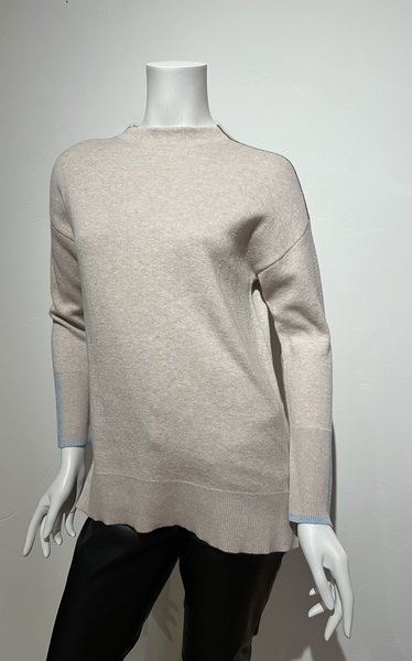 KINROSS CASHMERE LRSD5-193 DOUBLE KNIT FUNNEL