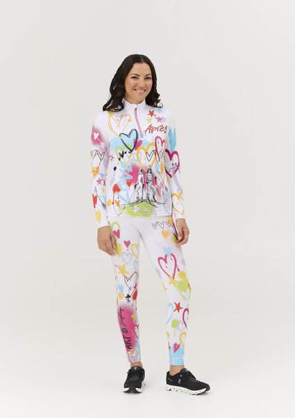 KRIMSON KLOVER F25800 GRAFFITI HEART ZIP T