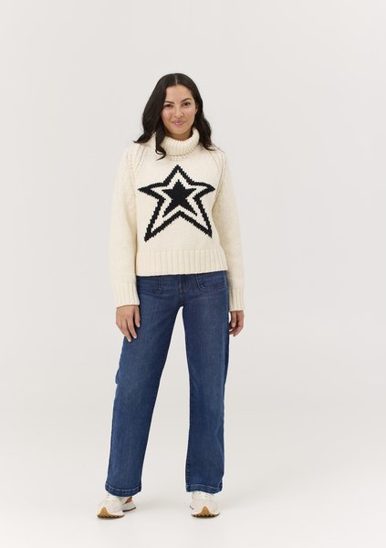 KRIMSON KLOVER F25509 STAR COTTON SWTR