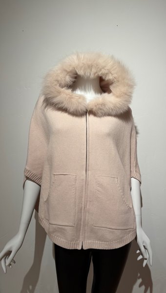 MITCHIE'S MATCHINGS POYU17 ANGELA SHORT ZIP PONCHO