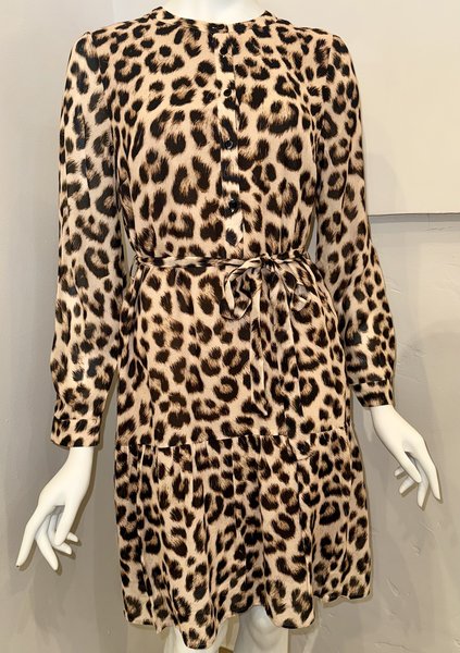 OUI 91087 LEOPARD DRESS