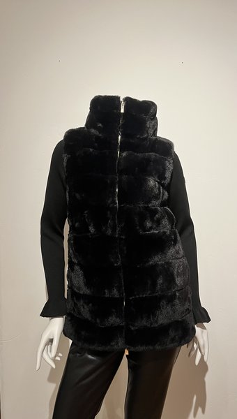 PATTY KIM FF25-56 LAURE SIDE ZIP VEST