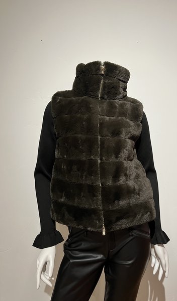 PATTY KIM FF25-57C LAUREN FAUX FUR VEST