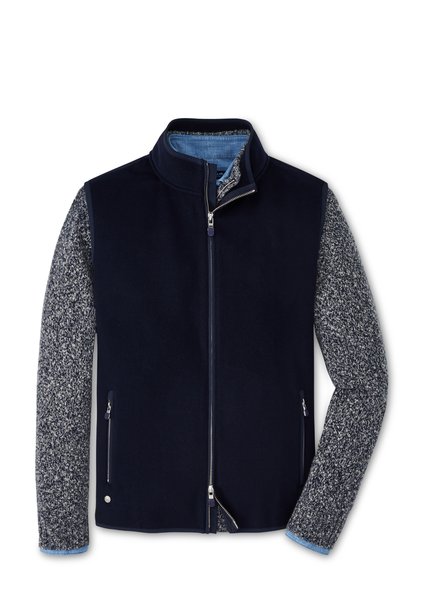 PETER MILLAR MF22XZ07 STEALTH FLEECE VEST