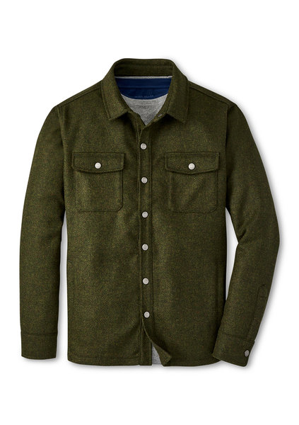 PETER MILLAR MF23Z23 YORKSHIRE WOOL SHIRT JKT
