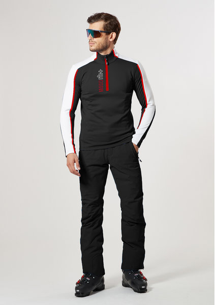 RH+ INU2916 MENS ZERO HALF ZIP TNECK