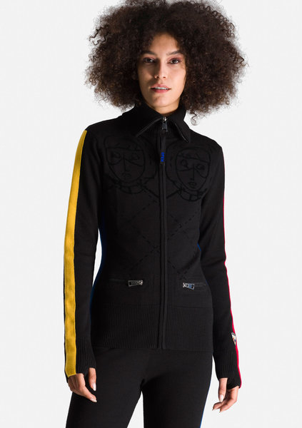 ROSSIGNOL APPAREL RLKW005 LADY TWINS ZIP SWTR