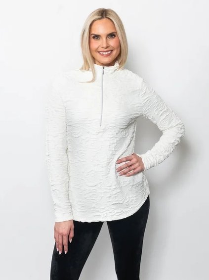SNO SKINS 38465-25 WAVY JACQUARD TNECK