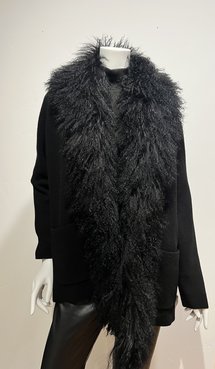 ALASHAN CASHMERE COMPANY CECILY MONGOLIAN LAMB