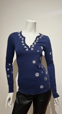 ALP N ROCK ANNIKA HENLEY SHIRT