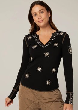 ALP N ROCK NATASHA HENLEY TEE