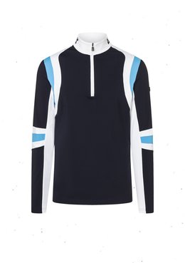 BOGNER MENS CLARK ZIP TNECK