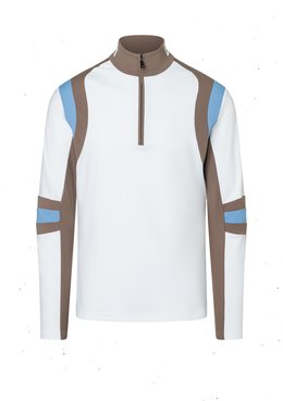 BOGNER MENS CLARK ZIP TNECK