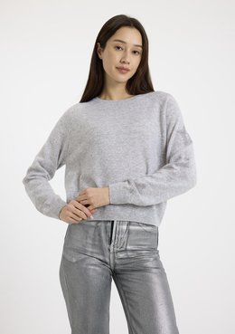BRODIE FINE CASHMERE STAR DUST CREW