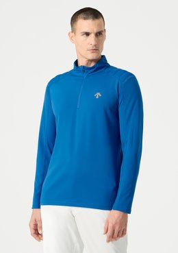 DESCENTE QUILT SHOULDER TNECK