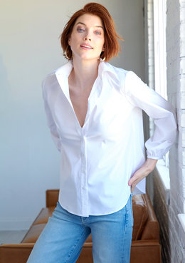 FINLEY SHIRTS INC NINA SILKY POPLIN