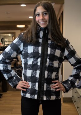 KELLY CORY CHECK JACKET