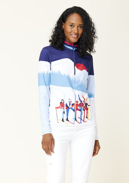 KRIMSON KLOVER AMICHE ZIP TNECK
