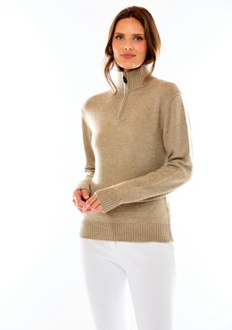M. MILLER FURS INC. ASHLEY DEER ZIP