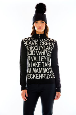 M. MILLER FURS INC. RESORTS MERINO MOCK