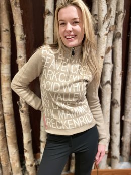 M. MILLER FURS INC. RESORTS MERINO MOCK