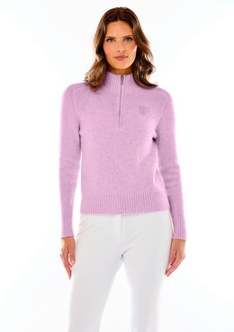 M. MILLER FURS INC. ZIPSTAR*SEQUIN SWEATER