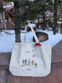 MARY LAKE-THOMPSON LTD SKIERS*VAIL TOTE