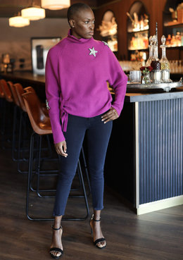 NEVER A WALLFLOWER SEEING STARS CASHMERE