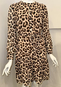 OUI LEOPARD DRESS