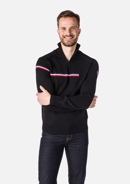 ROSSIGNOL APPAREL MENS MAJOR ZIP SWTR