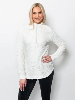SNO SKINS WAVY JACQUARD TNECK
