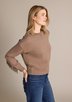 ALASHAN CASHMERE COMPANY CHEYENNE SWEATSHIRT ladies sportwear solid sweaters