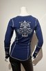 ALP N ROCK ANGELICA HENLEY SHIRT ladies sportwear t-shirts