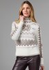 ALP N ROCK EIRA SNOWFLAKE TNECK lady misc ski ski sweaters