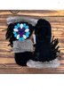 ASTIS WAGER FRINGE MITTEN lady misc ski ski mittens