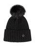 BOGNER RANYA RIB POM HAT headwear beanie
