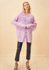 BRODIE FINE CASHMERE FRINGE IMOGEN JACKET ladies sportwear solid sweaters