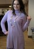 BRODIE FINE CASHMERE IRIS FRINGE CARDIGAN ladies sportwear solid sweaters