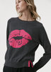 BRODIE FINE CASHMERE KISS SWEAT ladies sportwear solid sweaters