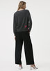 BRODIE FINE CASHMERE KISS SWEAT ladies sportwear solid sweaters
