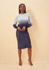BRODIE FINE CASHMERE OMBRE IVY CREW ladies sportwear solid sweaters
