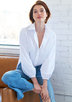 FINLEY SHIRTS INC NINA SILKY POPLIN ladies sportwear blouses