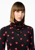 GOLDBERGH AIMI HEART ZIP TNECK lady misc ski ski t-necks