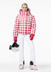 GOLDBERGH BARDOT CHECK JACKET ladies ski jackets parkas