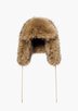 GOLDBERGH CHER FLUFFY HAT headwear fake fur hats
