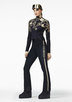 GOLDBERGH CHER GOLD STRIPE ladies ski pants stretch pants